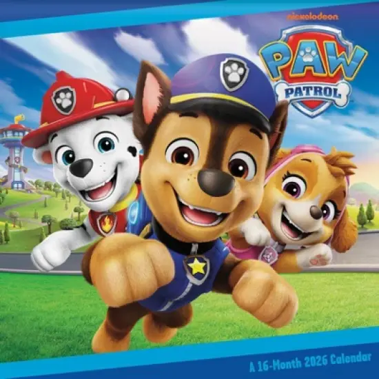 Trends International 2026 Paw Patrol 12"x12" Wall Calendar image {7}