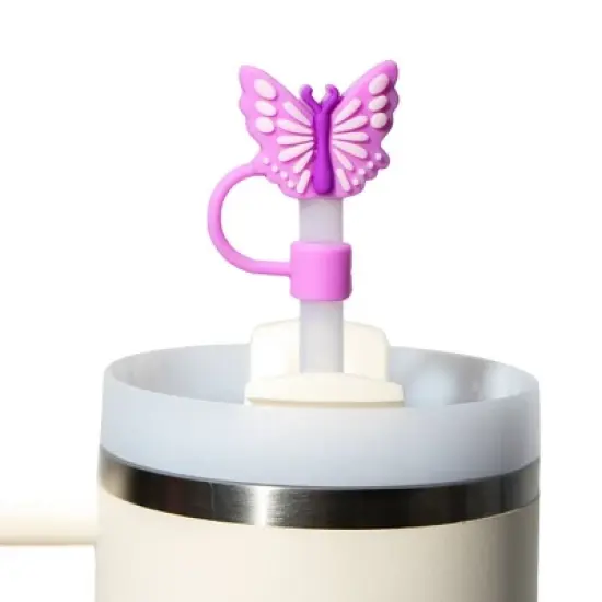 CharCharms 4pk Girly Straw Toppers image {4}