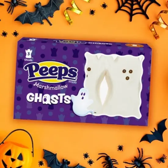 Peeps Halloween Marshmallow Ghosts Candy - 1.5oz/3ct image {2}