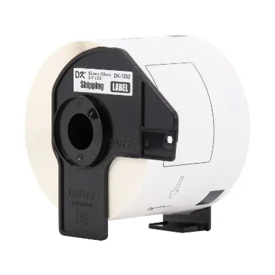 Brother DK-1202 Label Printer Labels 2.4" x 3.9" White Labels/Roll 3 Rolls/Box (DK-12023PK) image {4}