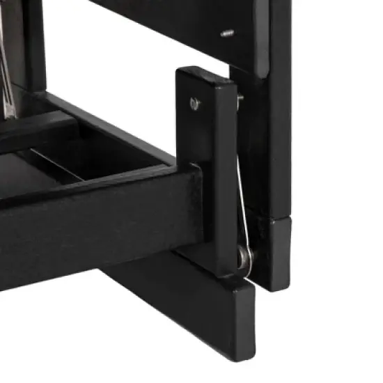 Outsunny 2-Person Outdoor Glider Bench Patio Double Swing Rocking Chair Loveseat w/ Slatted HDPE Frame for Backyard Garden Porch image {5}