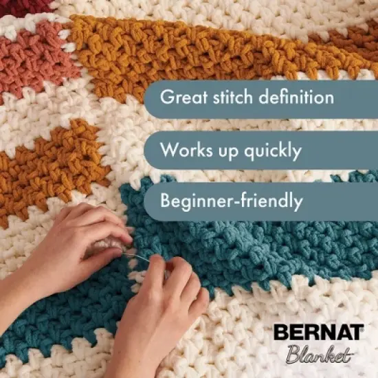 Bernat Blanket Big Ball Yarn 24 Pack-Sand image {3}