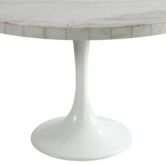 Mardelle Round Dining Table White - Picket House Furnishings image {4}