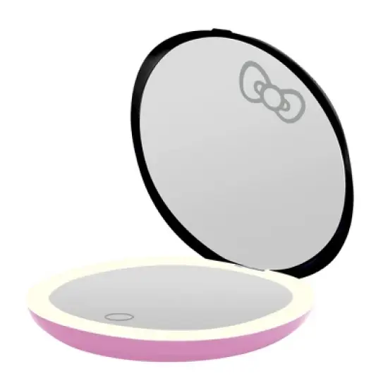 Impressions Vanity Hello Kitty&reg; "The Favorites" LED Compact Mirror image {3}