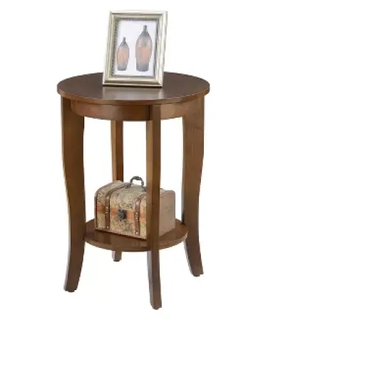 American Heritage Round End Table - Breighton Home image {1}