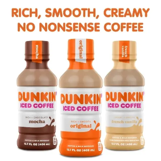 Dunkin Donuts Mocha - 13.7 fl oz Bottle image {4}