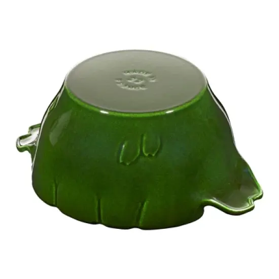 Staub Cast Iron 3-qt Artichoke Cocotte - Basil image {5}