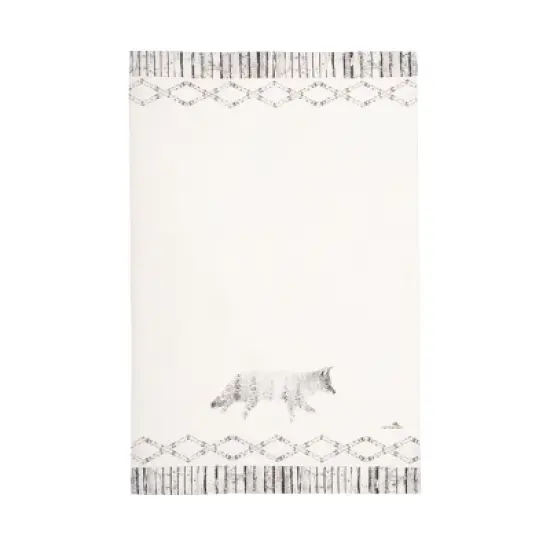 C&F Home Fox in Forest Printed 100% Cotton Guest Dishtowel image {3}