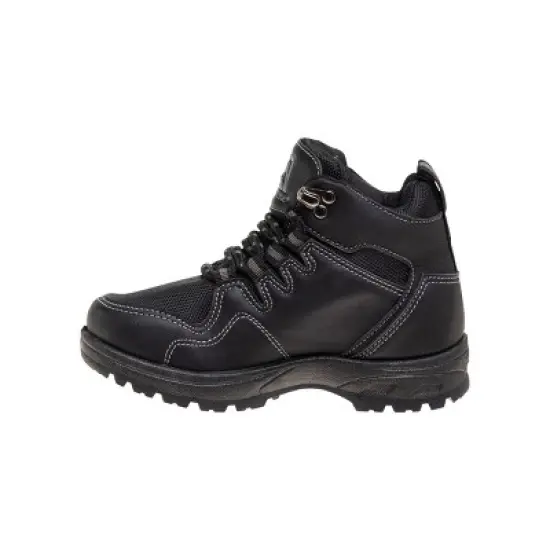 Avalanche Girls Boys Unisex Lace Up Combat Hiker Boots: Kids' Ankle Boots, Low-Heel Short Booties, Urban Outdoor Shoes ( Little Kids/Big Kids ) image {2}
