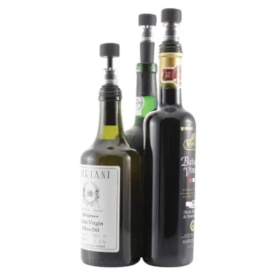 Soiree Stopair Wine Stopper and Preserver image {3}