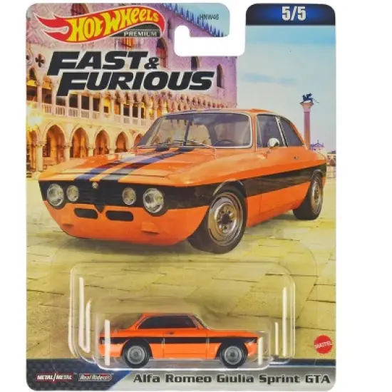 "Fast & Furious" 2023 5 piece Set C Diecast Model Cars by Hot Wheels image {5}