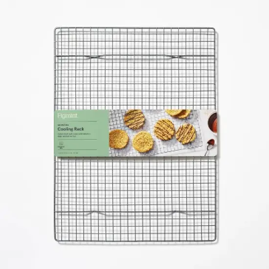 Nonstick Aluminized Steel Cooling Rack Gray - Figmint&trade;: Oven-Safe, Dishwasher-Safe, Made Without PTFE image {3}