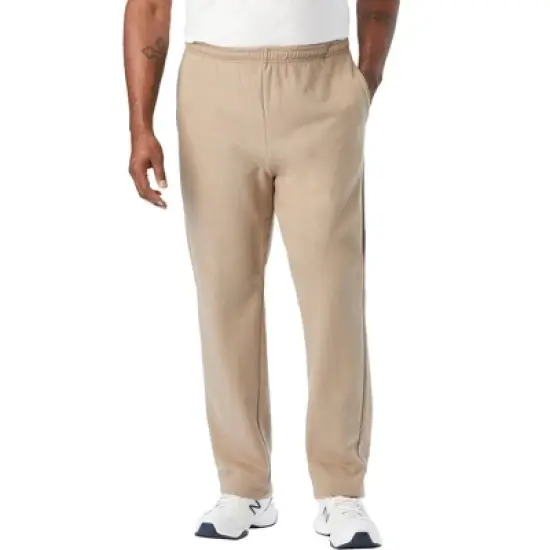 KingSize Men's Big & Tall Fleece Open-Bottom Sweatpants image {11}
