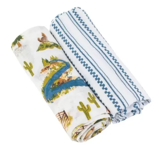 Bebe au Lait Muslin Swaddle Blanket Set image {6}