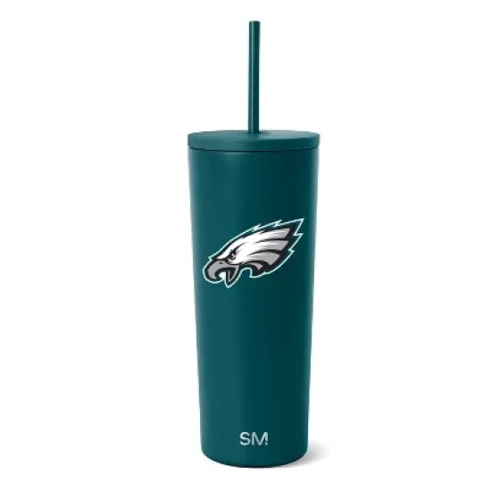 NFL Philadelphia Eagles Simple Modern Stainless Steel Classic Tumbler - 24oz image {3}