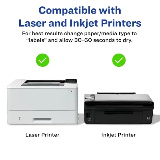 Avery Matte Clear Labels,  2" x 3" Rectangle image {5}