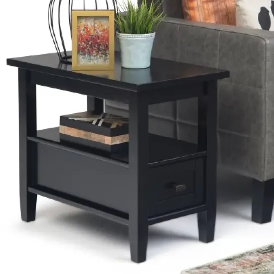 14" Norfolk Narrow Side Table - Wyndenhall image {1}