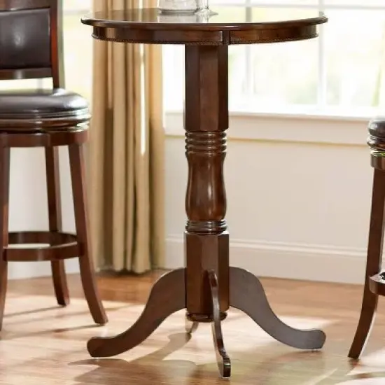 Spectator Bar Height Table Cappuccino - Boraam image {1}