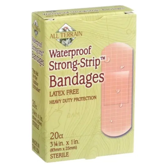 All Terrain Waterproof Strong-Strip Bandages Latex Free - 20 ct image {4}