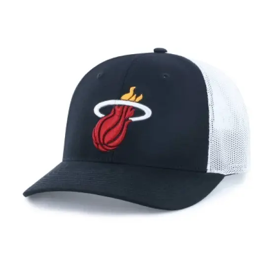 NBA Miami Heat Trucker Mesh Back Baseball Hat image {2}