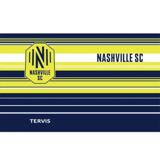 MLS Nashville SC 20oz Hype Stripe Stainless Steel Tumbler image {1}