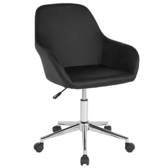 Merrick Lane Home Office Bucket Style Chair with 360 Degree Rotating Swivel image {21}
