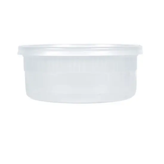 Posh Setting 8 oz + 16 oz + 3 2oz  Deli Containers With Lids Combo -  8 + 20 + 20 Count image {3}