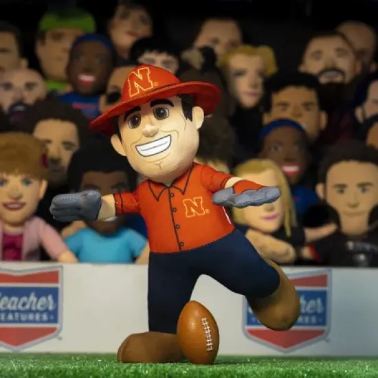 Bleacher Creatures Nebraska Huskers Herbie 10" Mascot Plush Figure image {6}