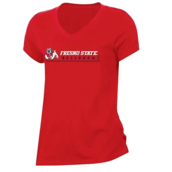 NCAA Fresno State Bulldogs Women's V-Neck T-Shirt image {3}