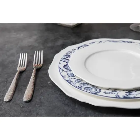 Fortessa Tableware Solutions 20pc Apollo Flatware Set with Steak Knife: 18/0 Stainless Steel, Dishwasher-Safe, Service for 4 image {3}