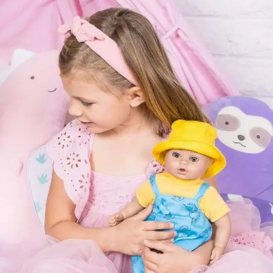 Adora Baby Doll 13 inch Playtime Baby Dino Boy with a Toy Baby Bottle image {3}