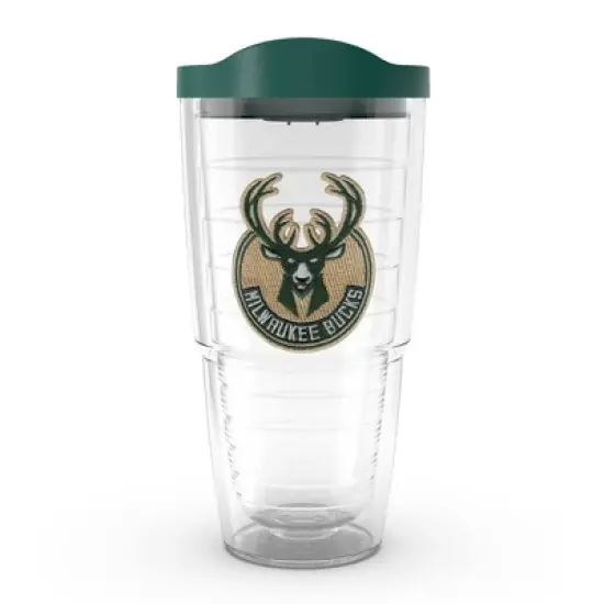 NBA Milwaukee Bucks 24oz Primary Logo Classic Tumbler image {4}