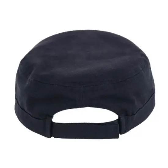 CTM Adult Classic Cotton Fidel Cadet Cap image {2}