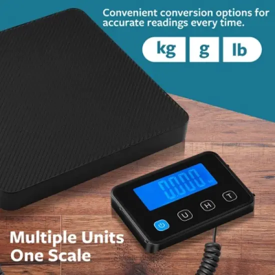 Smart Weigh Digital Shipping Postal Scale - 440lbs Capacity image {5}