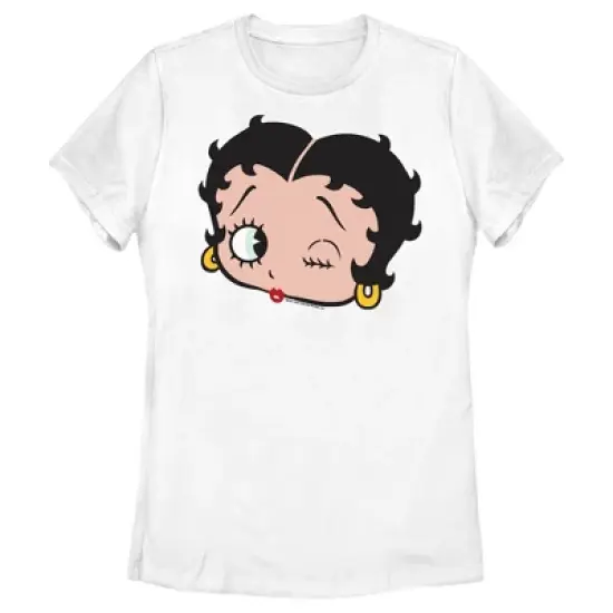 Women's Betty Boop Large Face T-Shirt image {3}