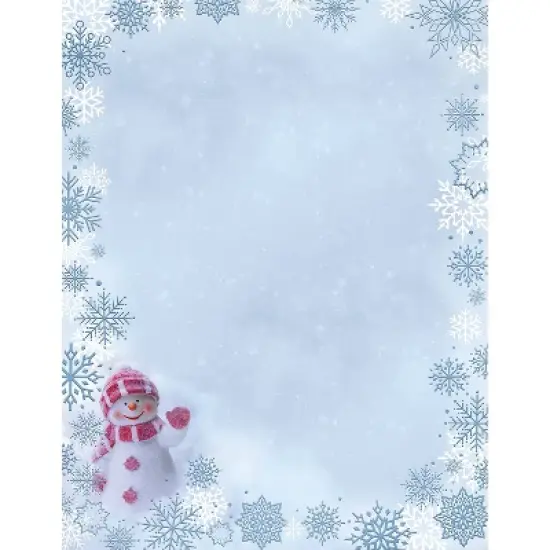 Great Papers! Stationery Letterhead Winter Holiday Magic Multicolor 50 sheets (2024038) image {5}