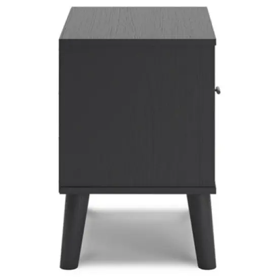 Charlang Nightstand Black/Gray/Beige - Signature Design by Ashley image {5}