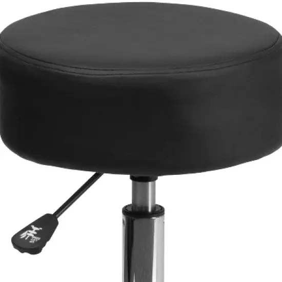 Flash Furniture Medical Ergonomic Stool with Chrome Base image {7}