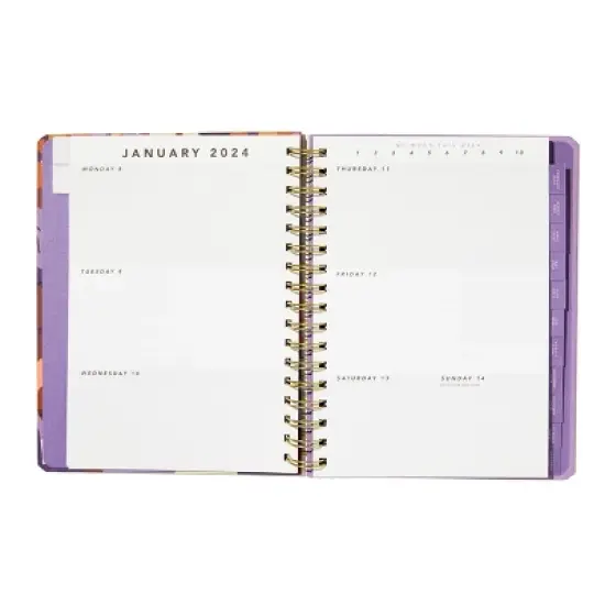 Be Rooted 2024 Monthly/Weekly Planner 7"X9" image {3}