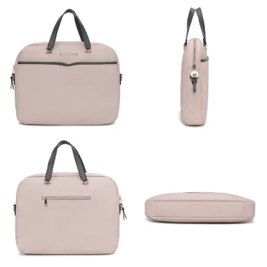 MKF Collection Rose Women's Handbag Briefcase by Mia K image {7}