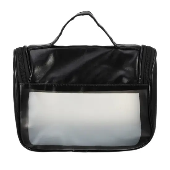 Unique Bargains Portable Flip Cover Makeup Bag 1 Pc image {3}