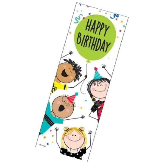 Creative Teaching Press&reg; Happy Birthday Bookmark, 30 Per Pack, 6 Packs image {2}