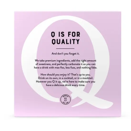 Q Mixers Light Ginger Beer - 4pk/222ml Cans image {2}