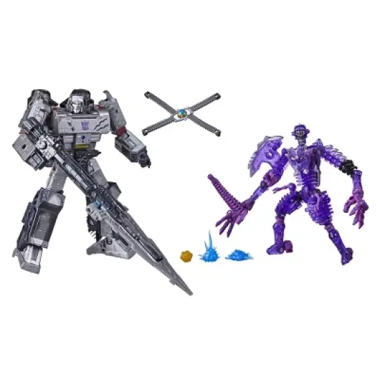 Megatron and Paleotrex Set of 2 Netflix Edition | Transformers Generations War for Cybertron Trilogy Action figures image {2}