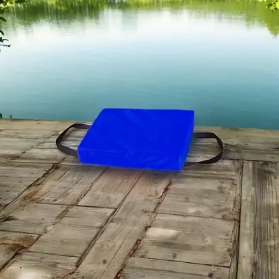 Bradley Type IV Boat Cushion USCG Approved Throwable Flotation Device; Coast Guard approved throw preserver with foam cushion image {14}