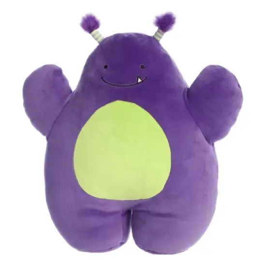 Aurora Large Munch Monster Spongecakes Squishy Stuffed Animal Purple 16" image {4}