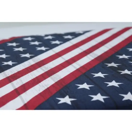 2pc Outdoor/Indoor Oversized Rectangular Throw Pillow Set Major Americana Red - Pillow Perfect image {4}