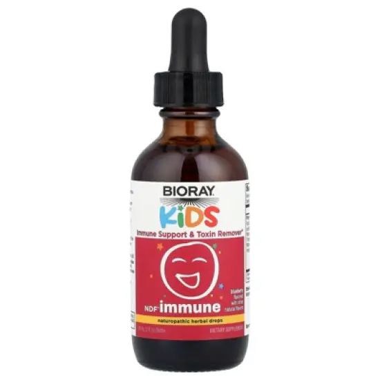 Bioray Kids, Immune Support & Toxin Remover, Blueberry, 2 fl oz (59 ml) image {2}