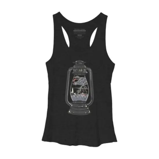 Women's Design By Humans A Storm Is Brewing In The Lantern By NDTank Racerback Tank Top image {2}