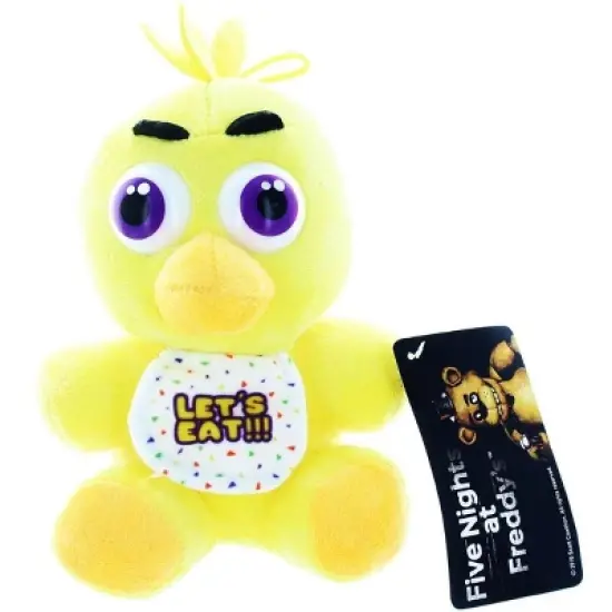Chucks Toys Five Nights At Freddy's 6.5" Plush: Chica image {1}